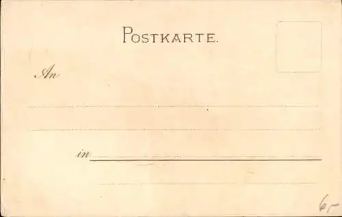 Künstler Litho Palmie, Gerolstein i.d. Eifel, Teilansicht des Ortes mit Teich