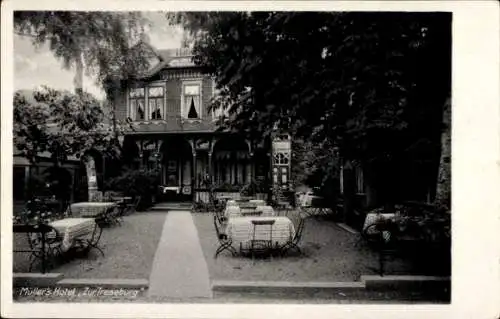 Ak Treseburg Thale im Harz, Hotel Zur Treseburg