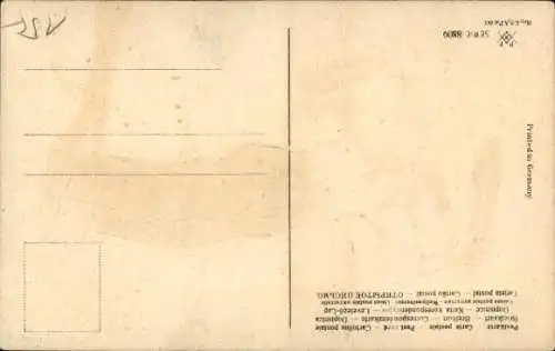 Präge Ak Mann mit Keulen, Turner