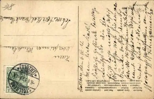 Präge Ak Mann am Barren, Turner