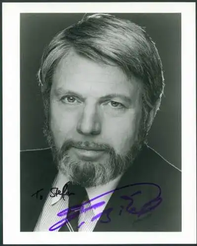 Foto Schauspieler Theodore Bikel, Autogramm