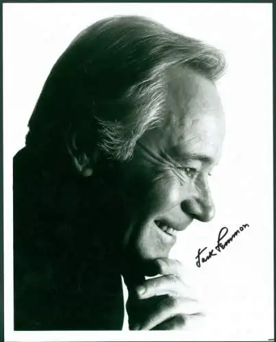 Foto Schauspieler Jack Lemmon, Autogramm