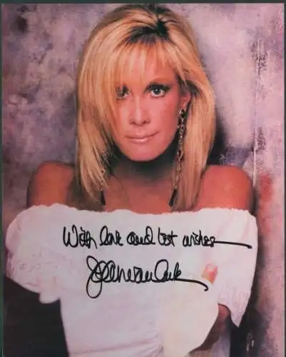 Foto Schauspielerin Joan Van Ark, Autogramm