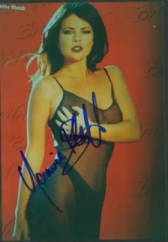 Foto Schauspielerin Yasmine Bleeth, Autogramm