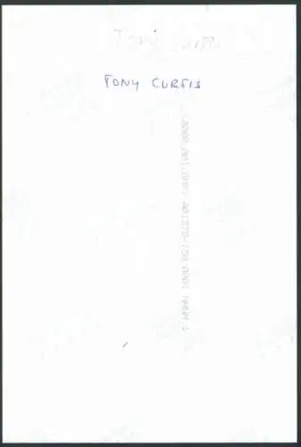 Foto Schauspieler Tony Curtis, Autogramm