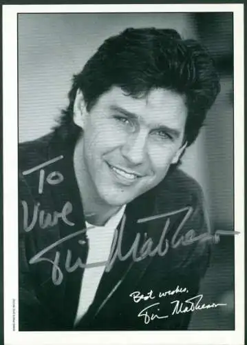 Foto Schauspieler Tim Matheson, Autogramm