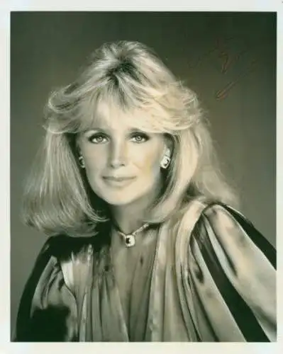 Foto Schauspielerin Linda Evans, Autogramm