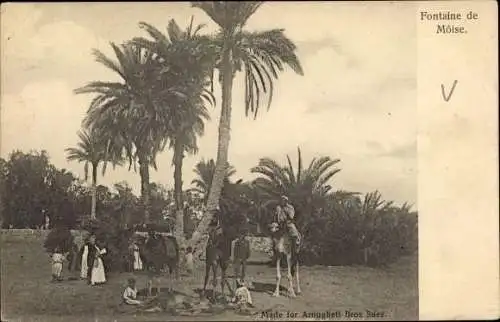 Ak Ägypten, Mosesbrunnen