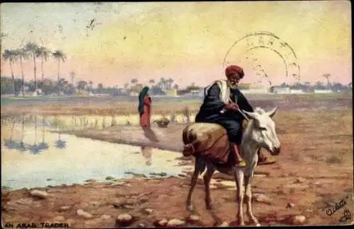 Ak An Arab Trader, Maghreb, Esel