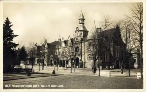 Ak Bad Schmiedeberg (Bezirk Halle) Dübener Heide, Kurhaus