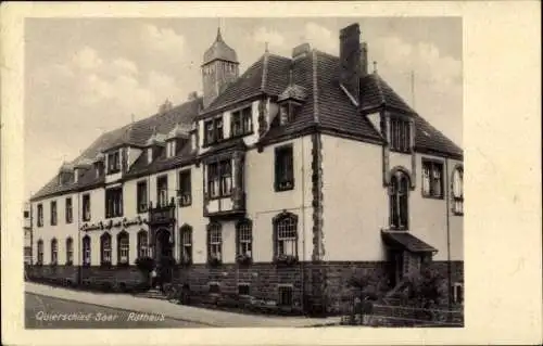 Ak Quierschied im Saarland, Rathaus