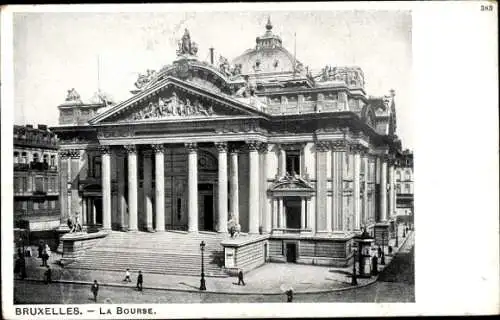 Ak Bruxelles Brüssel, La Bourse