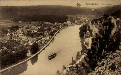 Ak Profondeville Wallonien Namur, Panorama