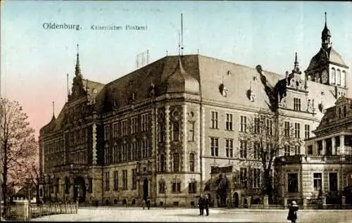 Ak Oldenburg im Großherzogtum Oldenburg, Kaiserliches Postamt