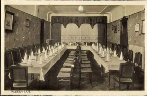 Ak Pinneberg in Holstein, Hotel Stadt Hamburg, Kleiner Saal