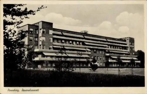Ak Pinneberg in Holstein, Reservelazarett
