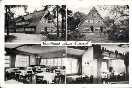 Ak Kakenstorf in Niedersachsen, Gasthaus Zum Estetal, Inh. Fritz Behrens