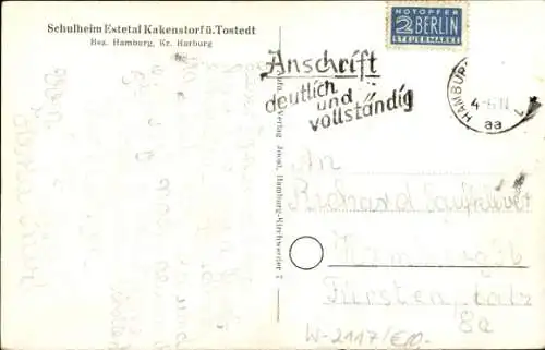 Ak Estetal Kakenstorf in Niedersachsen, Schullandheim Estetal