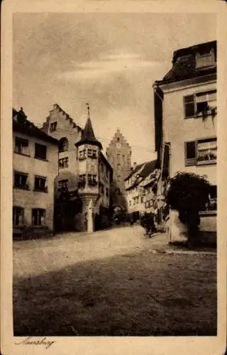 Ak Meersburg am Bodensee, Oberes Tor, Straße