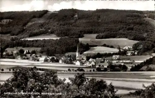 Ak Düdinghausen Medebach im Sauerland, Panorama