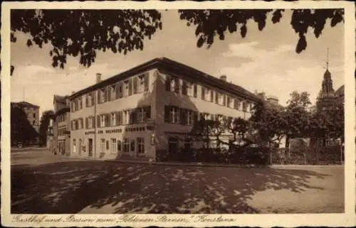 Ak Konstanz am Bodensee, Gasthof Pension zum Goldenen Sternen, Inh. A. Friedlin