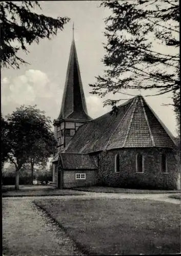 Ak Hamburg Wandsbek Rahlstedt, Kirche