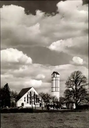 Ak Hamburg Wandsbek Rahlstedt, Martinskirche