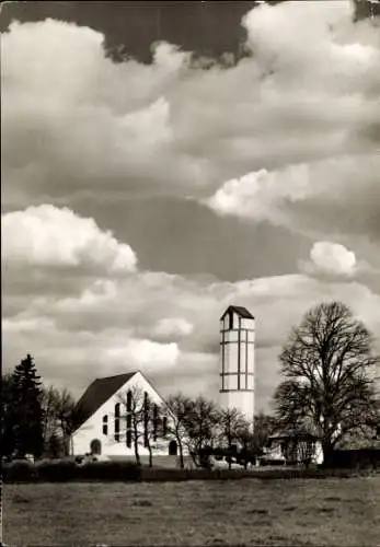 Ak Hamburg Wandsbek Rahlstedt, Martinskirche