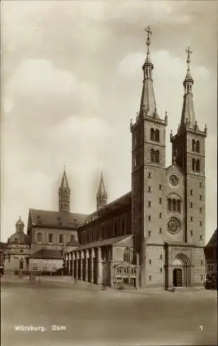 Ak Würzburg am Main Unterfranken, Dom