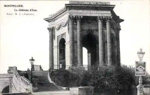 Ak Montpellier Hérault, Le Chateau d’Eau