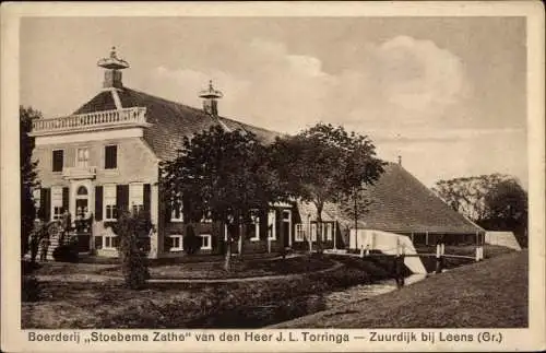 Ak Zuurdijk Groningen, Bauernhof Stoebeme Zathe van den Heer JL Torringa