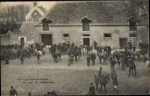 La Celle les Bordes Yvelines, Chasse à Courre, Un Jour de Rendez-Vous