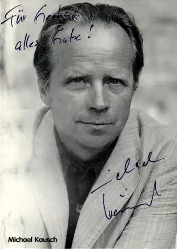 Ak Schauspieler Michael Kausch, Portrait, Autogramm