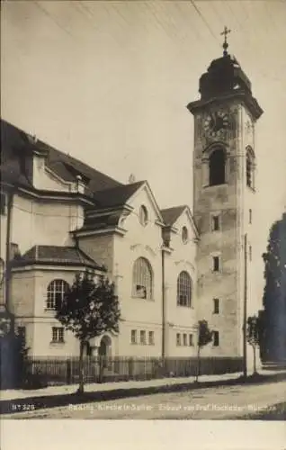 Ak Pasing München, Kirche in Soller, erbaut von Prof. Hocheder