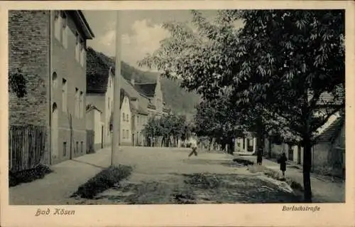 Ak Bad Kösen Naumburg an der Saale, Borlachstraße