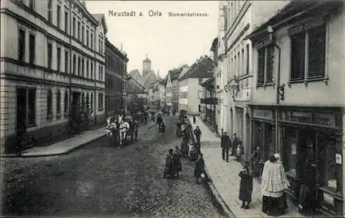 Ak Neustadt an der Orla, Bismarckstraße