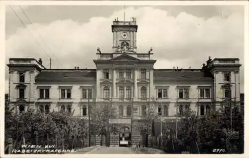 Ak Wien 16 Ottakring, Radetzkykaserne