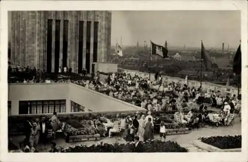 Ak Berlin Neukölln, Warenhaus Rudolph Karstadt A.G., Hermannplatz, Dachterrasse