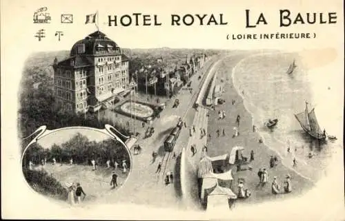 Ak La Baule Loire Atlantique, Hotel Royal