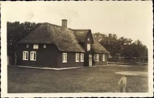 Foto Ak Süddorf auf Amrum, Friesenhaus