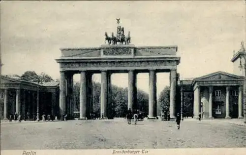 Ak Berlin, Brandenburger Tor