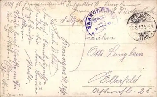 Ak Landschaft mit Windmühle