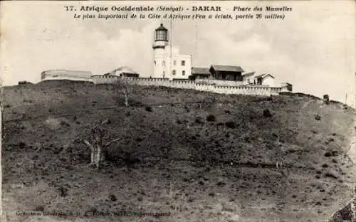 Ak Dakar Senegal, Mamelles, Leuchtturm