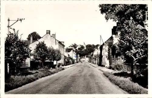 Ak Ponce-sur-le-Loir Sarthe, Anreise über La Chartre