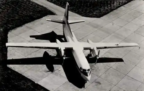 Ak Niederländisches Verkehrsflugzeug Fokker F-27