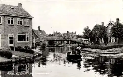 Ak Noord Scharwoude Langedijk Nordholland Niederlande, Mosselstraat