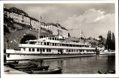 Ak Meersburg am Bodensee, Schiff Allgäu