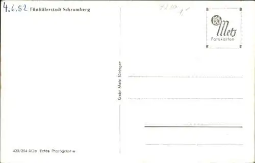 Ak Schramberg im Schwarzwald, Panorama