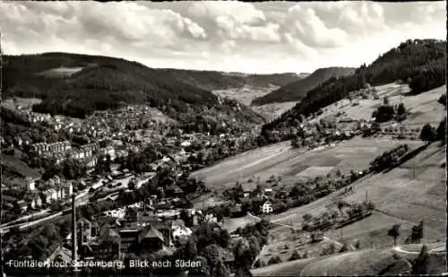 Ak Schramberg im Schwarzwald, Blick nach Süden