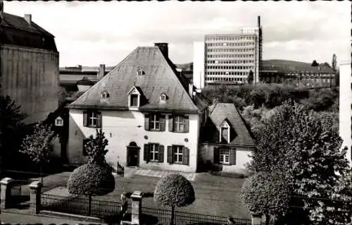 Ak Gummersbach im Oberbergischen Kreis, Burg, Hochhaus